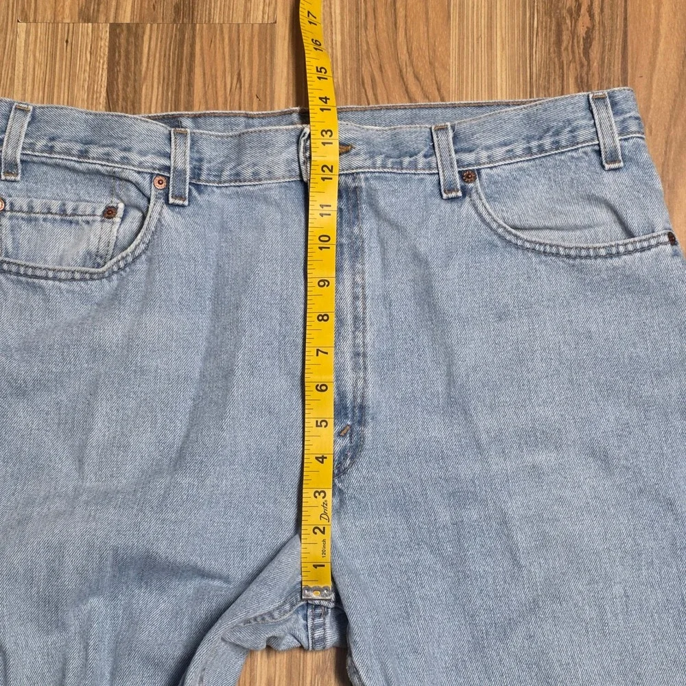 Vintage Levi's 505 Regular Fit Straight Leg Jeans Mens Size‎ W40 L30 Light Wash